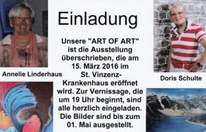 Einladungen Ausstellung KH 16